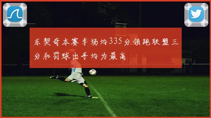 东契奇本赛季场均335分领跑联盟三分和罚球出手均为最高