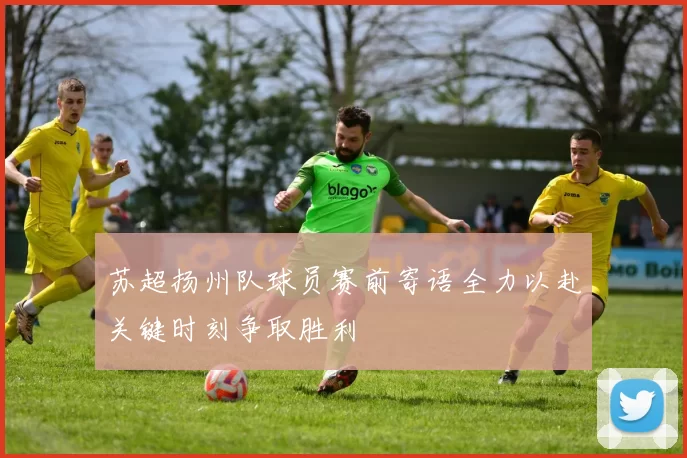 苏超扬州队球员赛前寄语全力以赴关键时刻争取胜利